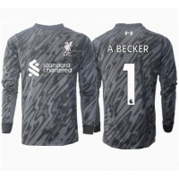 Liverpool Alisson Becker #1 Målvakt Hemmatröja 2024-25 Långärmad
